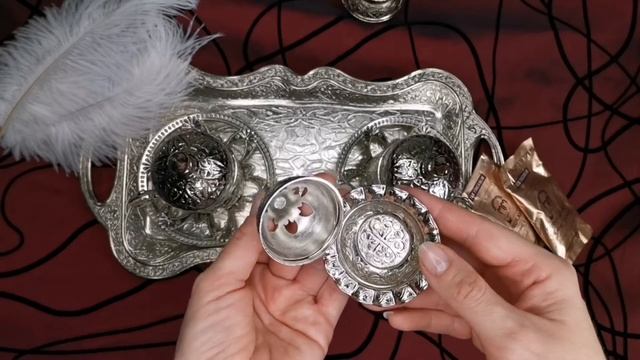 Кофейный сервиз ручной работы из Турции - это особая атмосфера, навеянная духом востока. смотреть онлайн