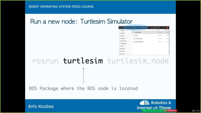 6.4. How to run a new node (executable) in ROS смотреть онлайн