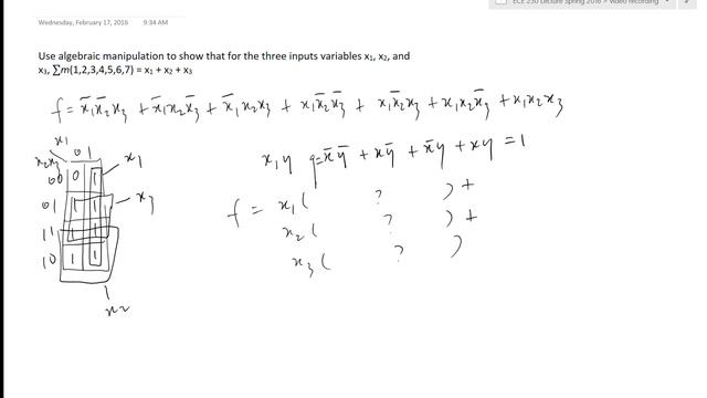 ECE 230 Algebraic Simplification 2 смотреть онлайн
