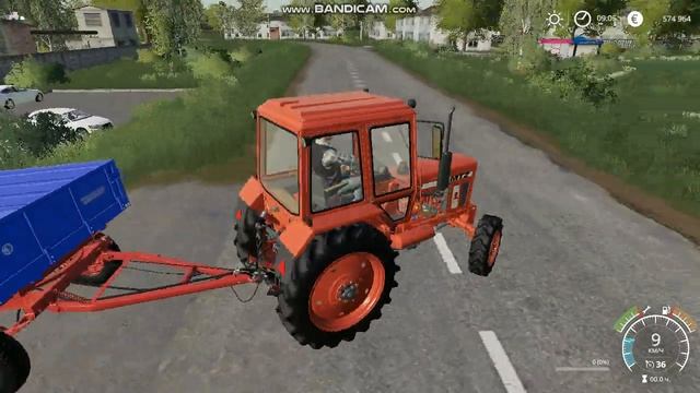 Поднимаю колхоз рассвет с нуля часть 1 в Farming Simulator 19 смотреть онлайн