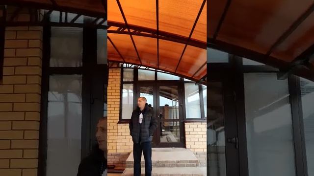 Отзыв на навес из поликарбоната, 2024 — видеоотзыв ЗОНТ73