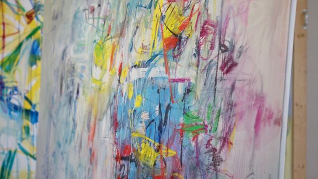 painter Francesco D'Adamo - Fabula, 2023 (Abstract Expressionism, Lyrical Abstraction) смотреть онлайн