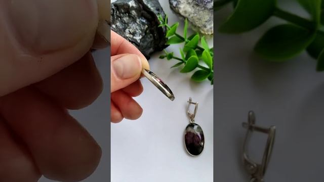 Серьги эвдиалит, Кольский по-в, 4800₽ смотреть онлайн