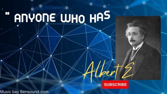 Digital Quote of Albert Einstein смотреть онлайн