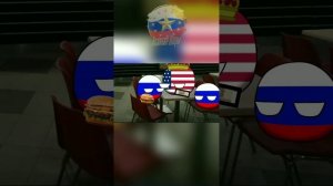 ЛУЧШАЯ РЕКЛАМА БК #countryballs #shorts #animation #memes #рек #burgerking #реклама #россия #сша