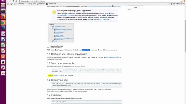 4.2. [OPTIONAL] ROS Installation Tips смотреть онлайн