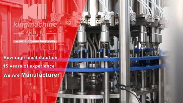 King Machine Automatic Liquid Pure Mineral Drinking Water Bottle Blowing Filling Packing Machine смотреть онлайн