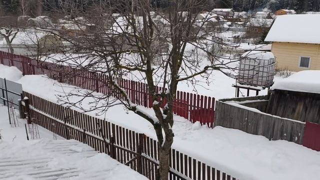 Пример видео full HD VIVO X200 PRO MINI зима чищу крышу от снега смотреть онлайн