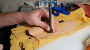 ДЕЛАЮ НОЖНЫ ИЗ КОЖИ для канадского ножа