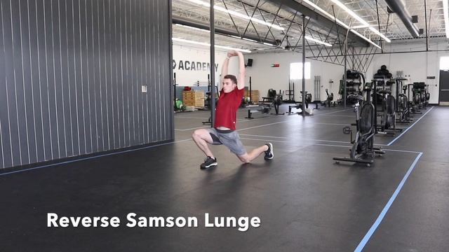 Reverse Samson Lunge смотреть онлайн