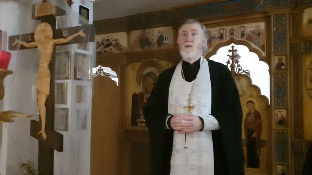 Проповедь о.Никиты вечернее Богослужение  Крещения Господня
18.01.25г.