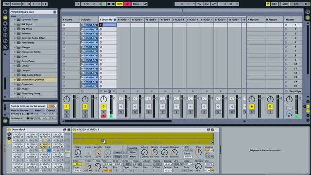 Ableton Tutorial Minimal Drum Rack (Fingers in the Noise) смотреть онлайн
