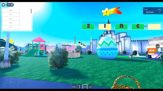 For kids | Easter Bunny in Roblox Collecting Letters| Funny Song | Roblox смотреть онлайн