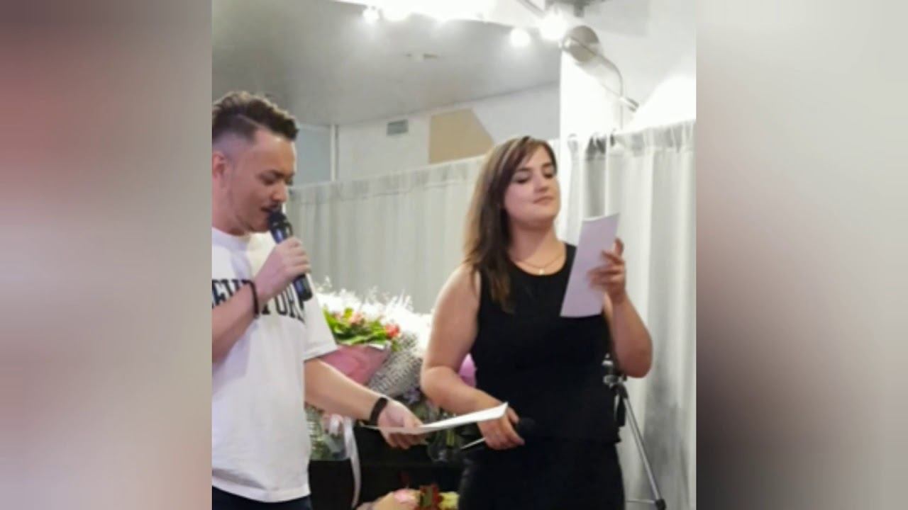 Виктория  RozaNova &Alex Kurtov _Beauty And The Beast(cover  Ariana Grande&John Legend) мультфильм К