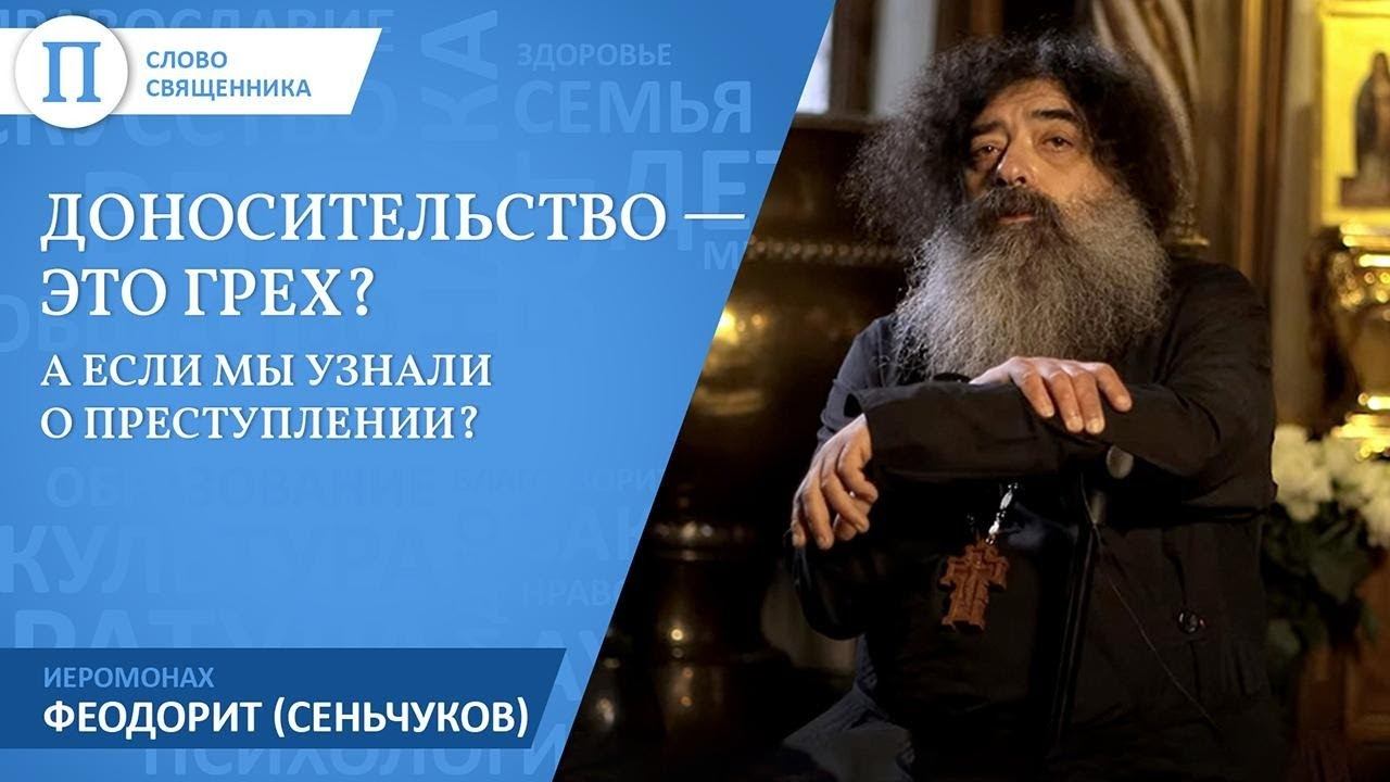 Доносительство — это грех? Иеромонах Феодорит (Сеньчуков) смотреть онлайн