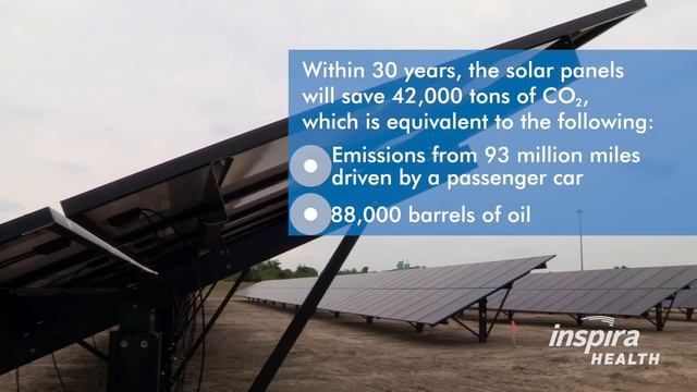 Inspira Medical Center Mullica Hill Solar Panel Update смотреть онлайн