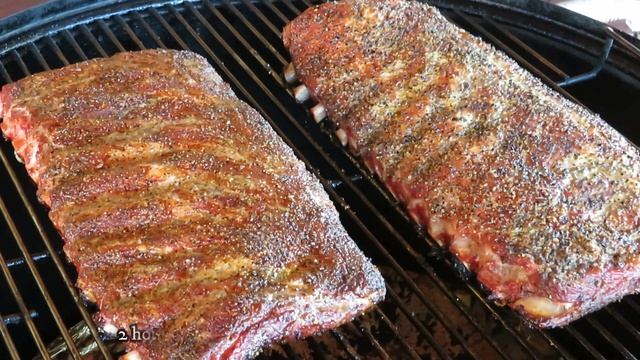 Competition and Backyard Styled Pork Spare Ribs on the Weber Smokey Mountain смотреть онлайн