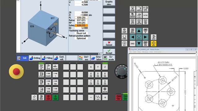 Siemens ShopMill Setup and Programming 840D 828D Sinumerik Conversational смотреть онлайн