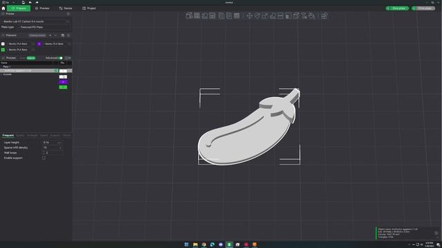 Bambu Multicolor Printing Without AMS // 3D Printing Tutorial смотреть онлайн