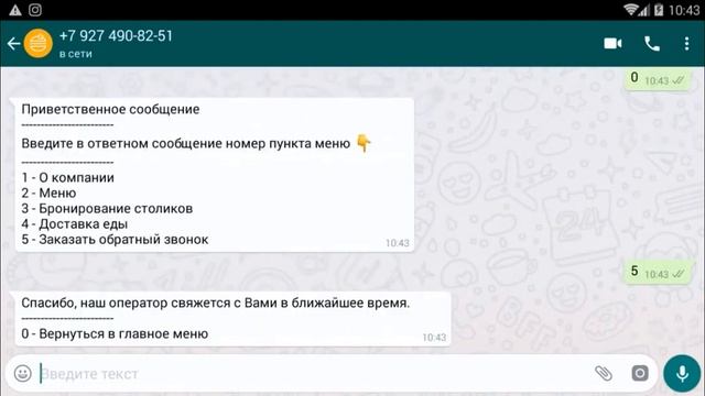 Шаблон бота общепит смотреть онлайн