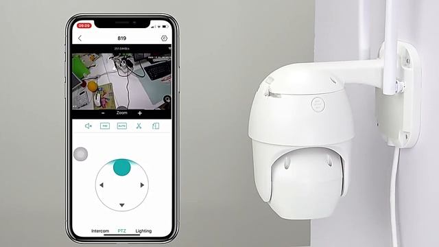 Câmera IP PTZ 4x Zoom Òptico ICSee XMeyE смотреть онлайн