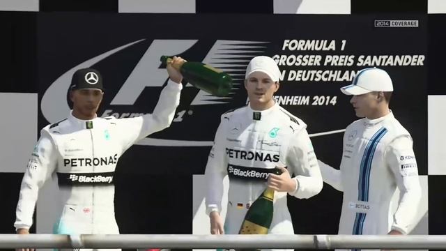 CLASSICS: F1 2015 Full Gameplay: German Grand Prix (2014 Season Mode) смотреть онлайн