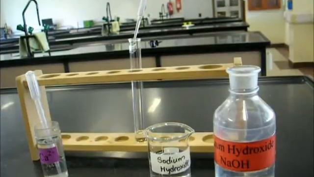 Test for cations react with dilute sodium hydroxide смотреть онлайн