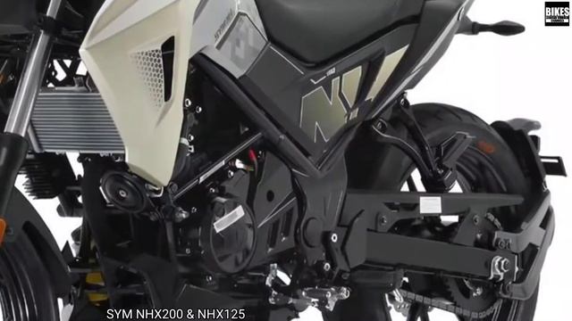 SYM NHX 200 & NHX 125 Detail look смотреть онлайн