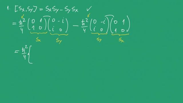 Bra-ket notation - Commutating observables смотреть онлайн