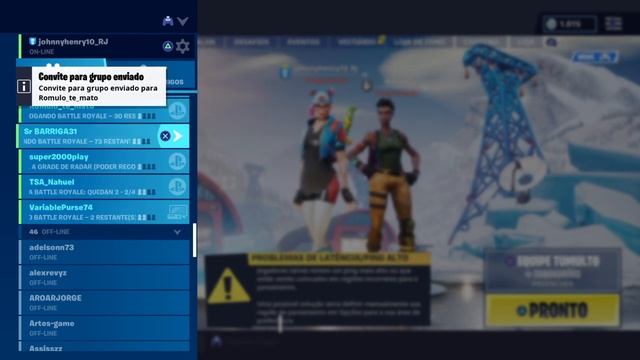 Fortnite (Ps4) Battle Royale - Squad Os Batatinha-Pro #livestream смотреть онлайн