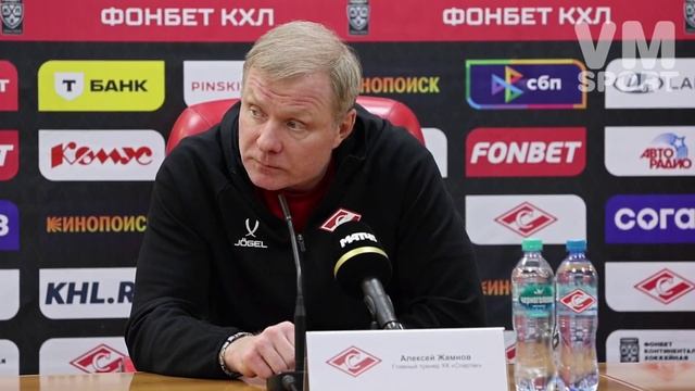 Алексей Жамнов о слабом начале игры "Спартака" с "Куньлунем", об умении терпеть и держать удар. смотреть онлайн