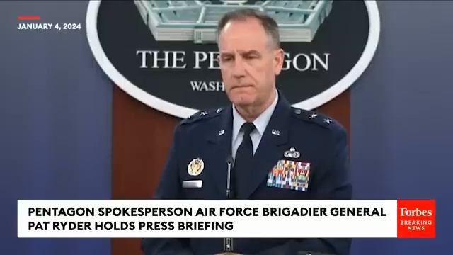 Pentagon Spokesperson Warns Houthis: If Red Sea Strikes Don’t Stop ‘There Will Be Consequences’ смотреть онлайн