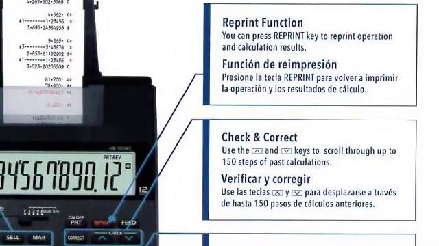 Casio Hr-100 rc and Hr Series Calculator User Guide смотреть онлайн