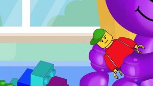 Mega Gummy Bears Gave a Designer LEGO. Finger Family Nursery Rhymes for kids Toys Fun