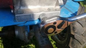 Honda 270 замена масла.