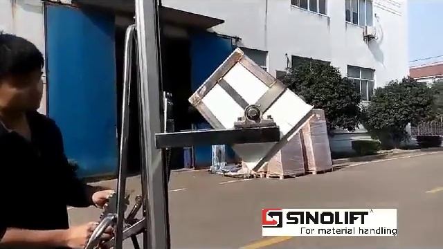 SINOLIFT Mini type Electric Stacker with Rotator смотреть онлайн