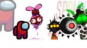 Мини-напарник убивает персонажей Sprunki Phase 5 | Among Us