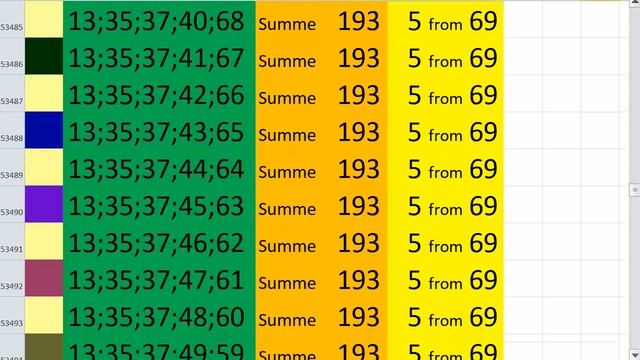 lotto combinations Powerball Jackpot 5x69 Summa 193 video 47 смотреть онлайн