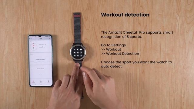 Amazfit Cheetah Pro | Operation Instructions