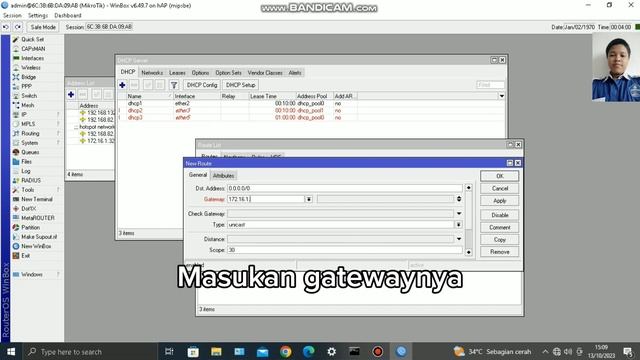 Konfirmasi dasar mikrotik internet secara static, block web dan juga setting AP смотреть онлайн