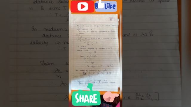 Wave Optics Class-12 notes (Part-1) смотреть онлайн