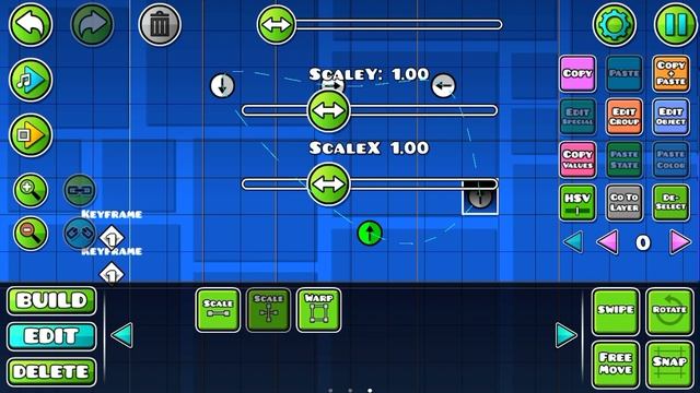 Как пользоваться keyframe trigger в geometry dash 2.2 смотреть онлайн