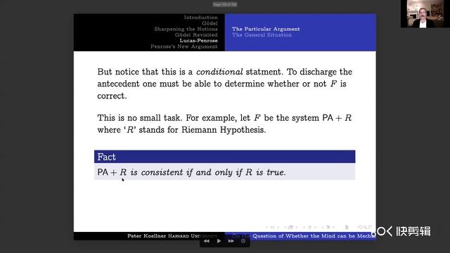 On the Question of Whether the Mind Can be Mechanized смотреть онлайн