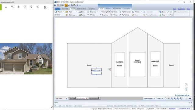How to Dimension an Elevation using the Room Tool смотреть онлайн