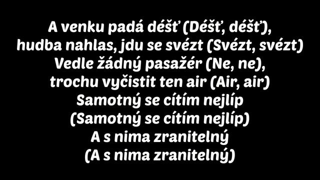 Sergei Barracuda - Déšť Feat. Pil C (Lyrics) TEXT смотреть онлайн