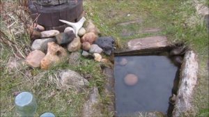 Определение глубины родниковой жилы