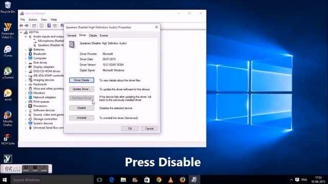 Sound Problem Fix Windows 10 смотреть онлайн