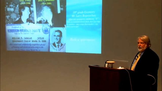 Robert Cahalan Maniac Lecture, 24 October 2012 смотреть онлайн