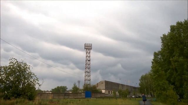6 06 2017 The sky after a storm over the Osinovka Bratsk смотреть онлайн