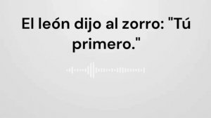 Адаптированная испанская сказка для начинающих: слушай и понимай